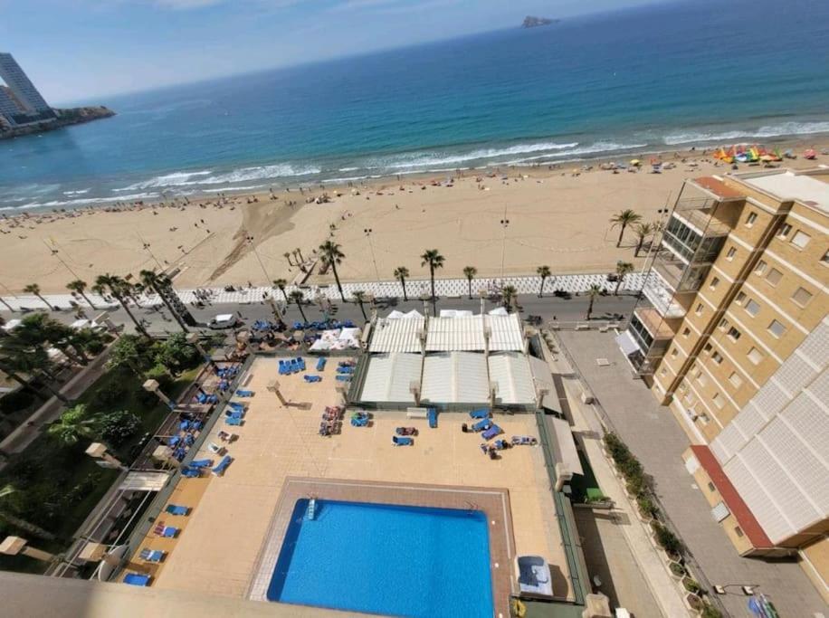 貝尼多姆Piso 21 Unico A Pie De Playa En Esquina公寓 外观 照片